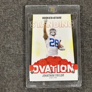 Jonathan Taylor Standing Ovation Rookies and Stars